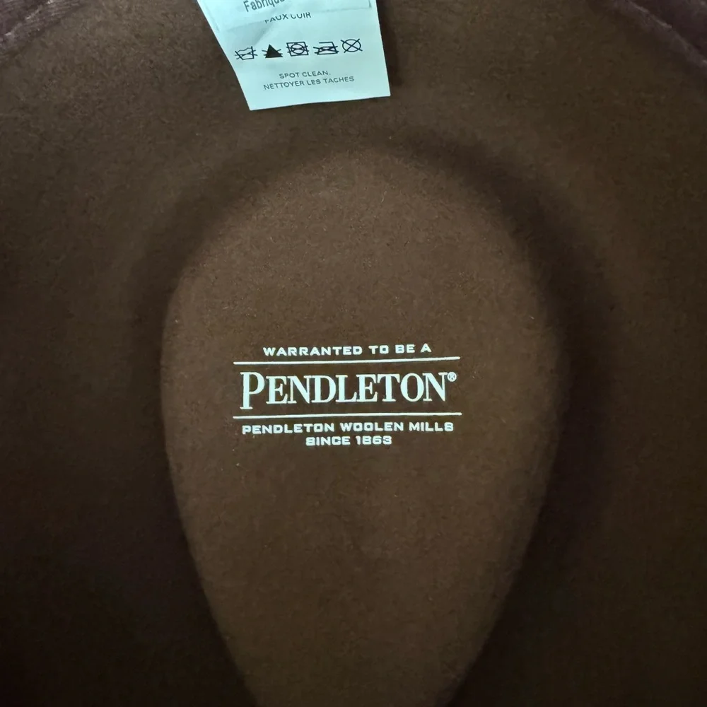 Pendleton Brown Wool Hat - Picture 2 of 6